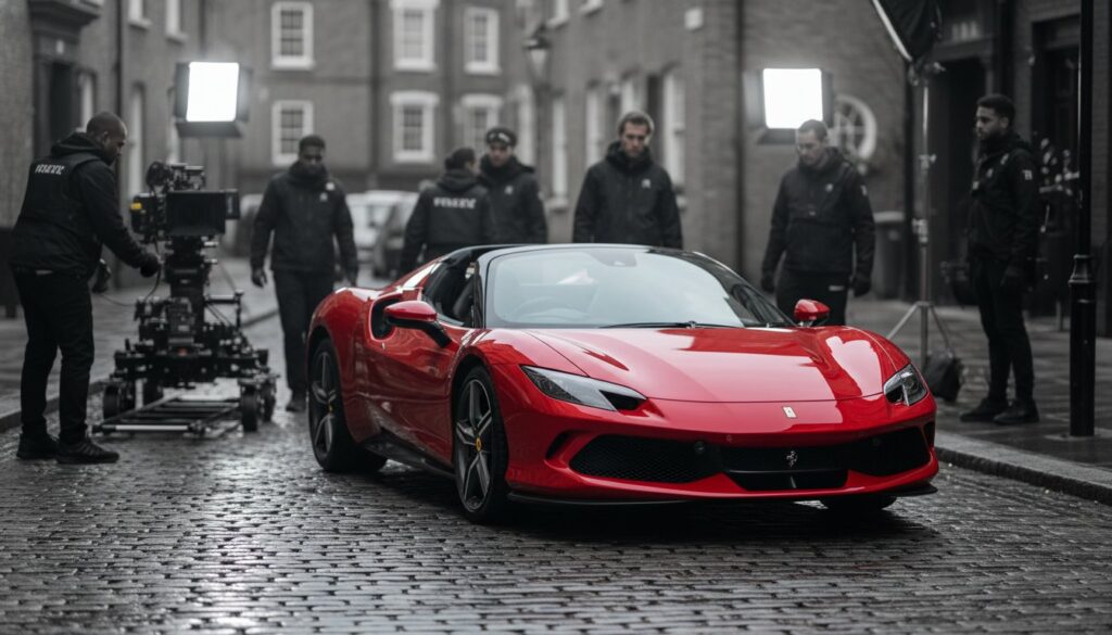 Luxury Car Hire for UK Film Production: The Ultimate 2026 Guide for Producers