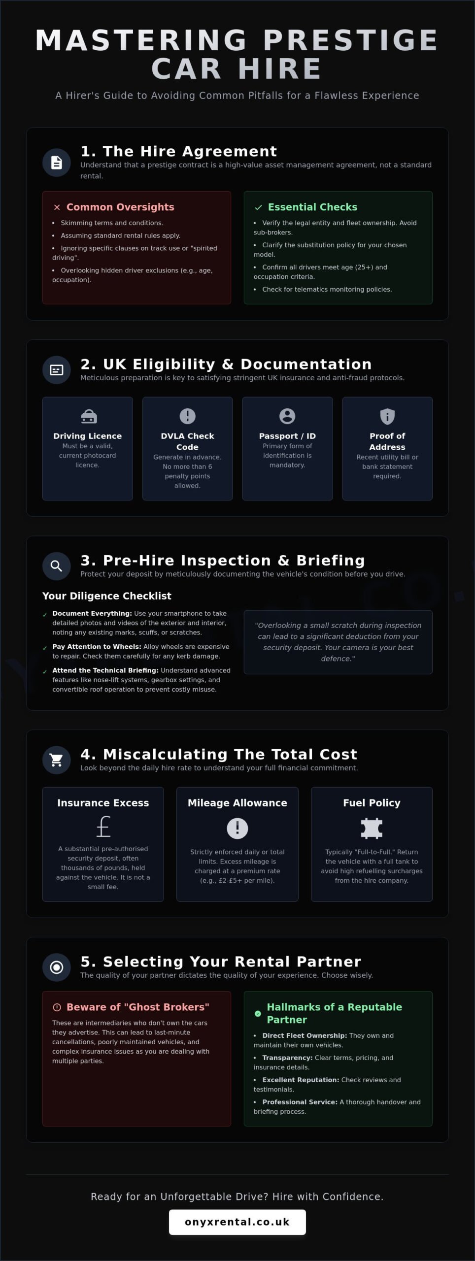 Common Mistakes to Avoid When Hiring a Supercar: The 2026 UK Guide