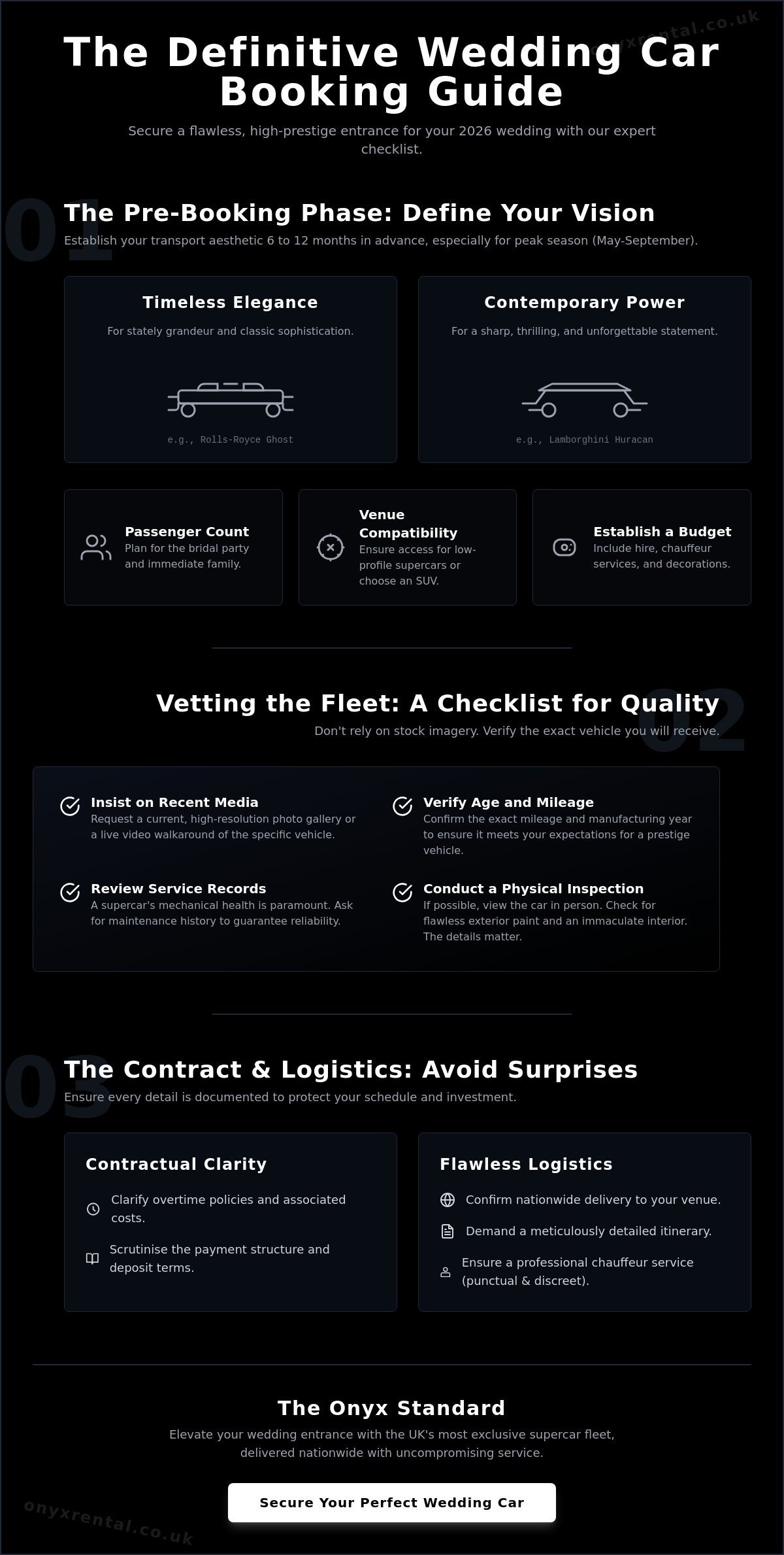 The Ultimate Booking a Wedding Car Checklist for 2026